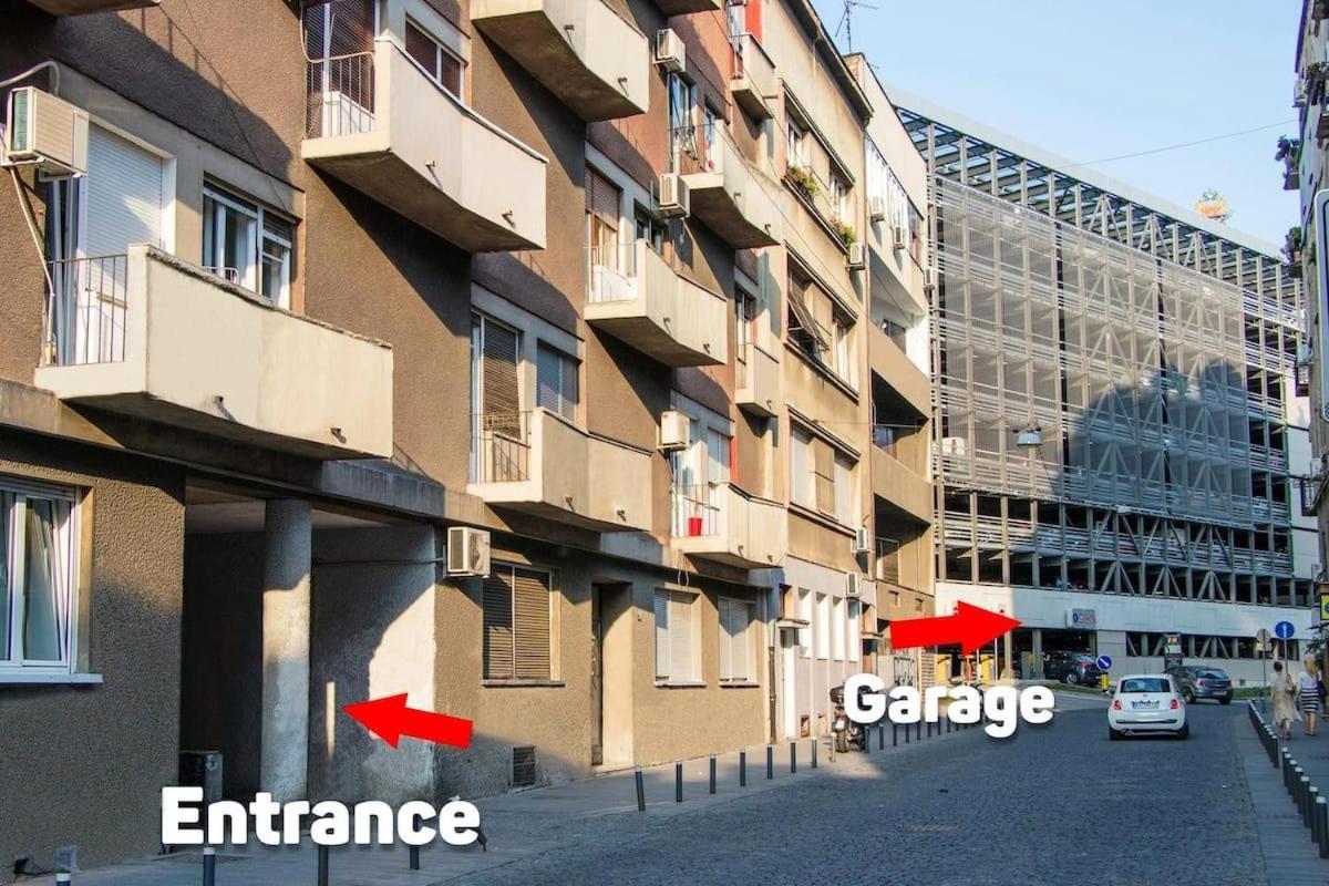 Zen City Center Apartment & Garage Nearby Belgrad Dış mekan fotoğraf